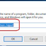Perfmon report